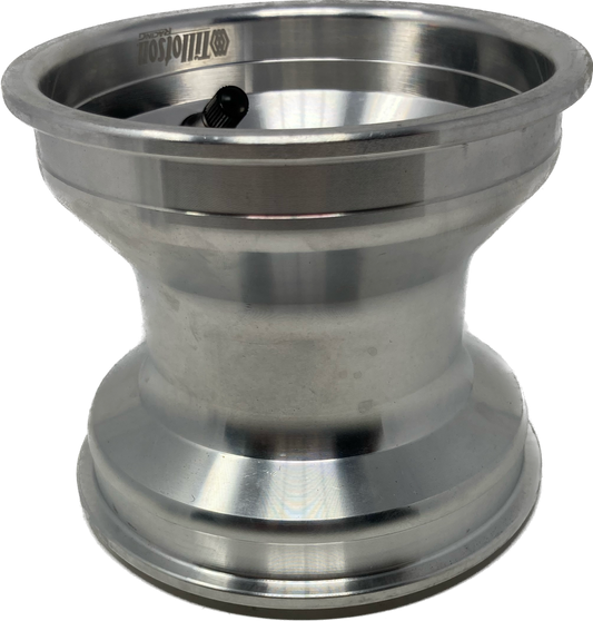 VENTED ALUMINIUM FRONT RIM WHEEL L115MM WITH 17MM BEARINGS T4 MINI